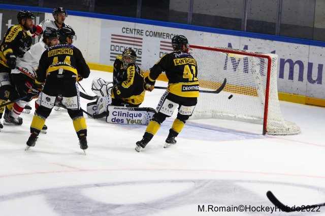 Photo hockey match Rouen - Bordeaux le 20/09/2022
