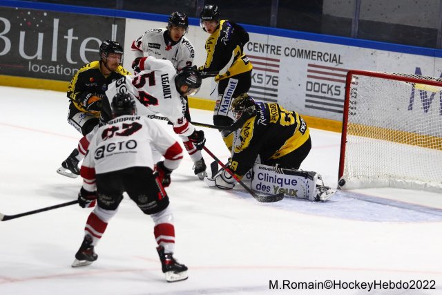 Photo hockey match Rouen - Bordeaux le 20/09/2022