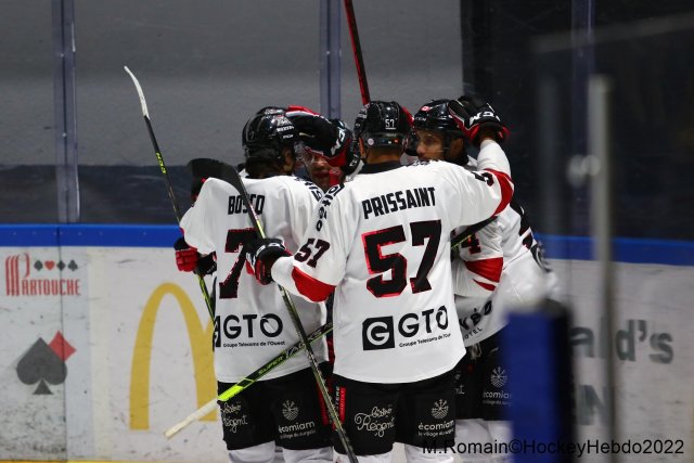 Photo hockey match Rouen - Bordeaux le 20/09/2022