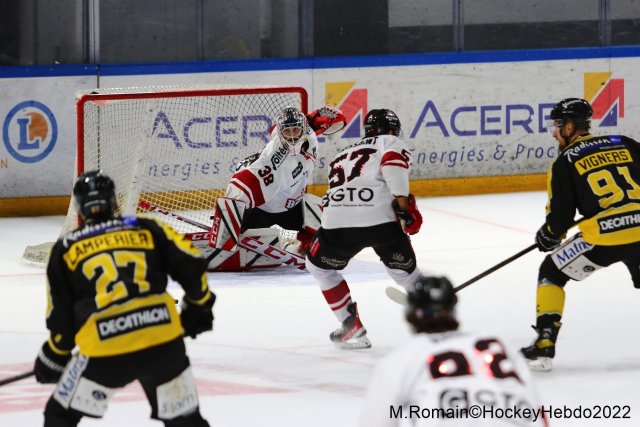 Photo hockey match Rouen - Bordeaux le 20/09/2022