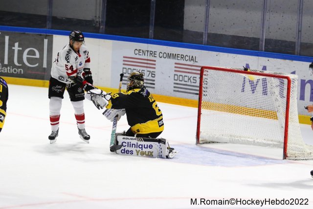 Photo hockey match Rouen - Bordeaux le 20/09/2022