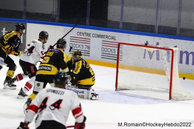 Photo hockey match Rouen - Bordeaux le 20/09/2022