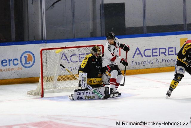 Photo hockey match Rouen - Bordeaux le 20/09/2022