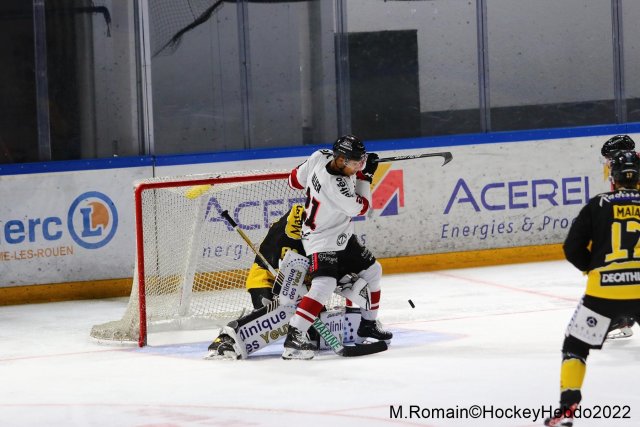 Photo hockey match Rouen - Bordeaux le 20/09/2022