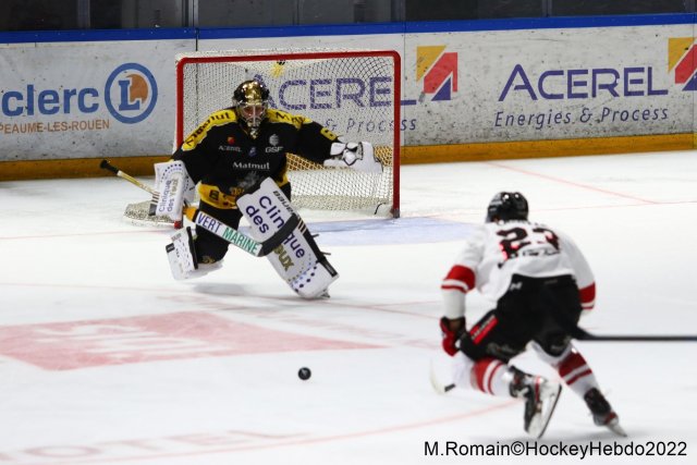 Photo hockey match Rouen - Bordeaux le 20/09/2022