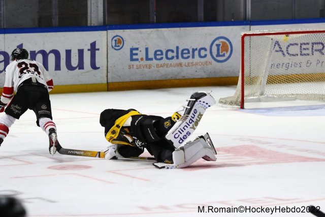 Photo hockey match Rouen - Bordeaux le 20/09/2022