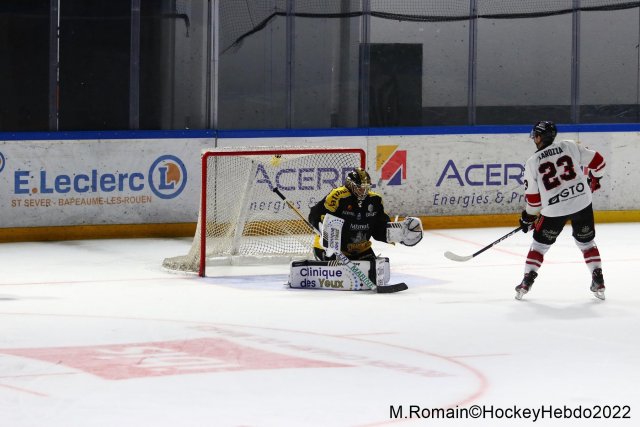 Photo hockey match Rouen - Bordeaux le 20/09/2022