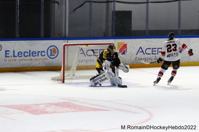 Photo hockey match Rouen - Bordeaux le 20/09/2022