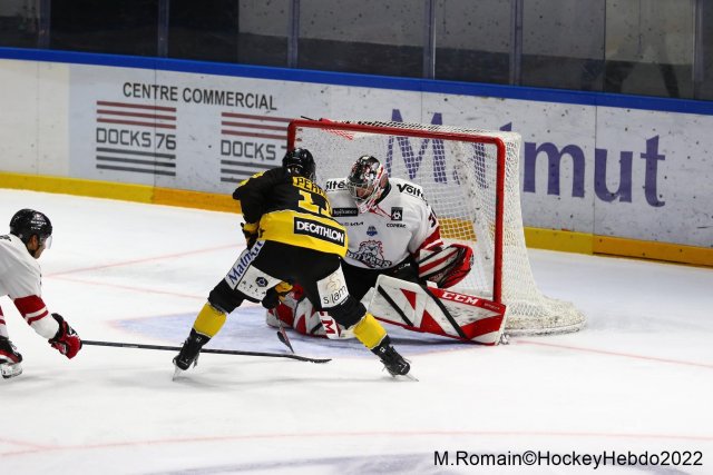 Photo hockey match Rouen - Bordeaux le 20/09/2022