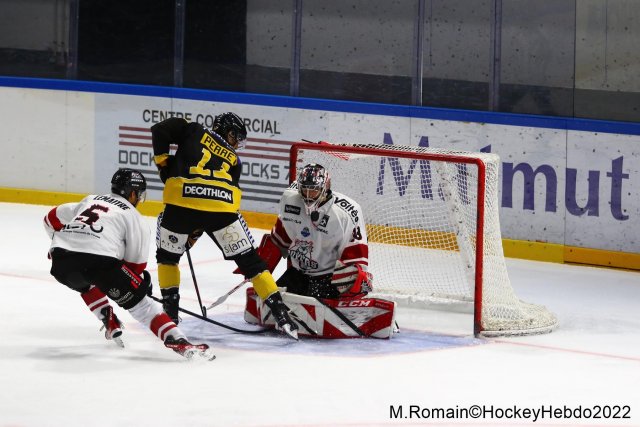 Photo hockey match Rouen - Bordeaux le 20/09/2022