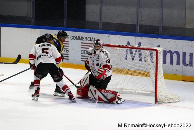 Photo hockey match Rouen - Bordeaux le 20/09/2022