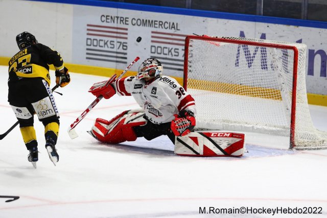 Photo hockey match Rouen - Bordeaux le 20/09/2022