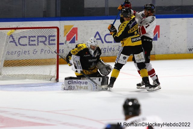Photo hockey match Rouen - Bordeaux le 20/09/2022