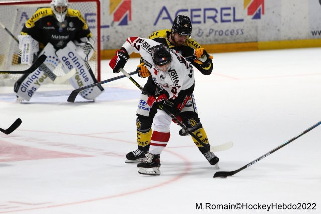 Photo hockey match Rouen - Bordeaux le 20/09/2022