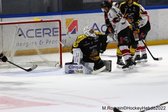 Photo hockey match Rouen - Bordeaux le 20/09/2022