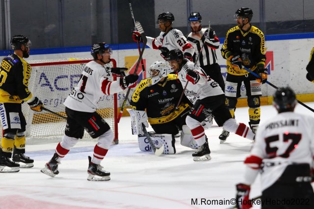 Photo hockey match Rouen - Bordeaux le 20/09/2022