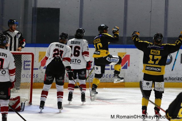 Photo hockey match Rouen - Bordeaux le 20/09/2022