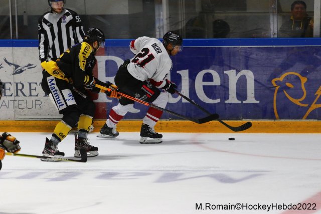 Photo hockey match Rouen - Bordeaux le 20/09/2022