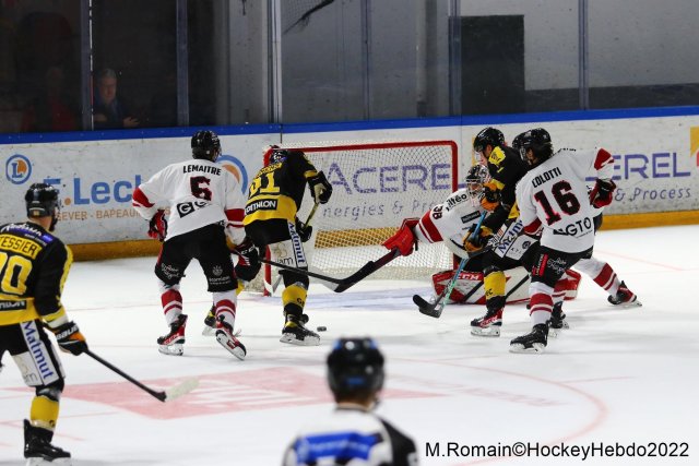 Photo hockey match Rouen - Bordeaux le 20/09/2022