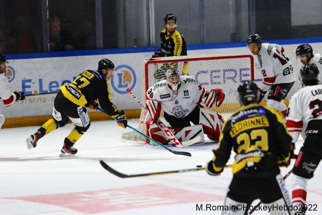 Photo hockey match Rouen - Bordeaux le 20/09/2022