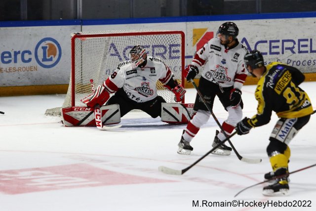 Photo hockey match Rouen - Bordeaux le 20/09/2022