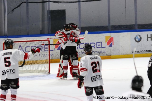Photo hockey match Rouen - Bordeaux le 20/09/2022