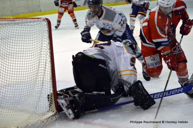 Photo hockey match Dijon  - Châlons-en-Champagne le 24/09/2022