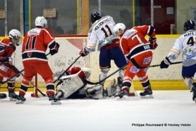 Photo hockey match Dijon  - Châlons-en-Champagne le 24/09/2022