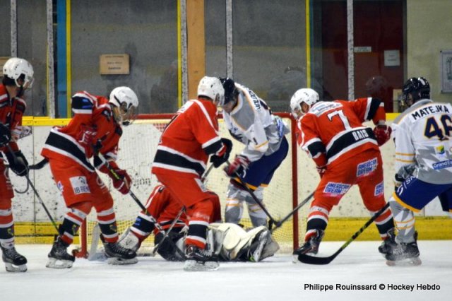 Photo hockey match Dijon  - Châlons-en-Champagne le 24/09/2022