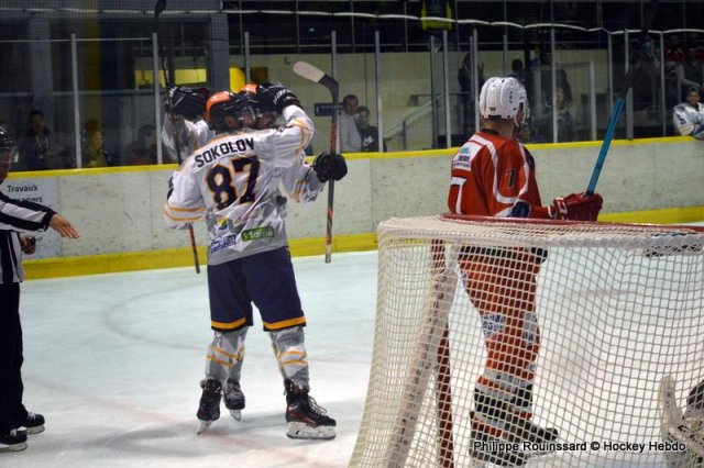 Photo hockey match Dijon  - Châlons-en-Champagne le 24/09/2022