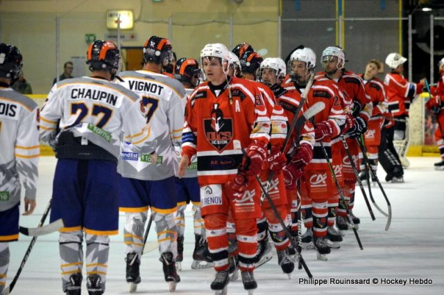 Photo hockey match Dijon  - Châlons-en-Champagne le 24/09/2022