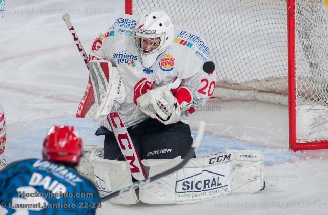 Photo hockey match Grenoble  - Amiens  le 25/09/2022