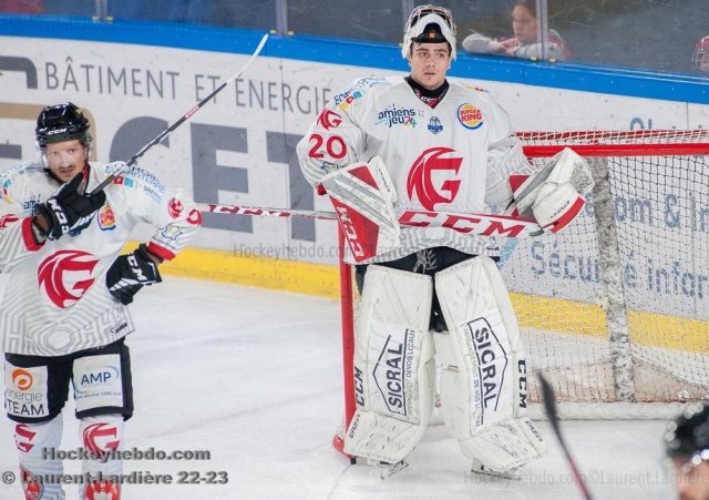 Photo hockey match Grenoble  - Amiens  le 25/09/2022