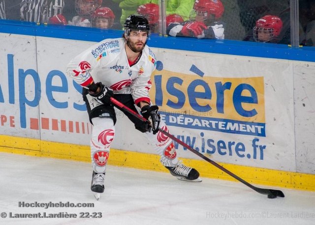 Photo hockey match Grenoble  - Amiens  le 25/09/2022