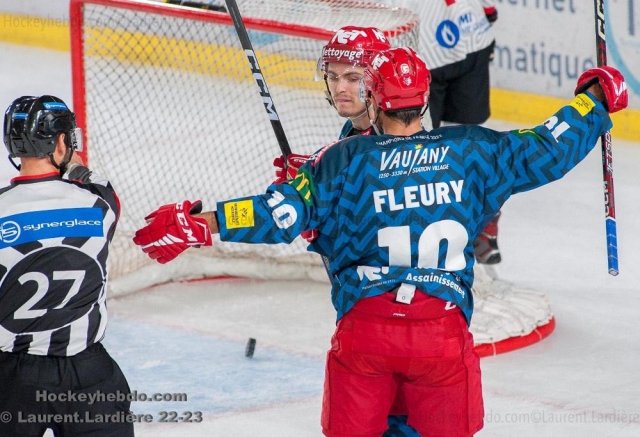 Photo hockey match Grenoble  - Amiens  le 25/09/2022