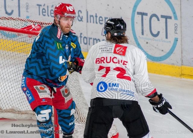 Photo hockey match Grenoble  - Amiens  le 25/09/2022