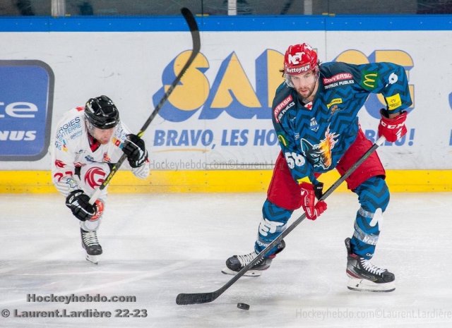 Photo hockey match Grenoble  - Amiens  le 25/09/2022