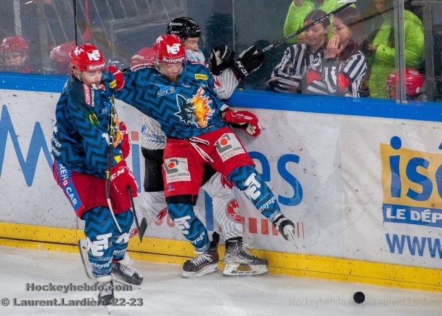 Photo hockey match Grenoble  - Amiens  le 25/09/2022
