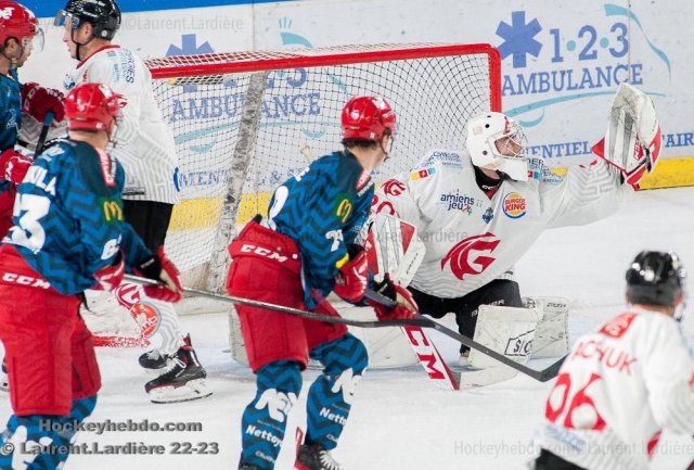 Photo hockey match Grenoble  - Amiens  le 25/09/2022