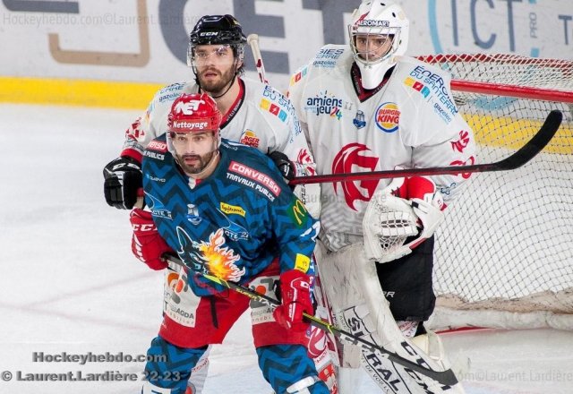 Photo hockey match Grenoble  - Amiens  le 25/09/2022