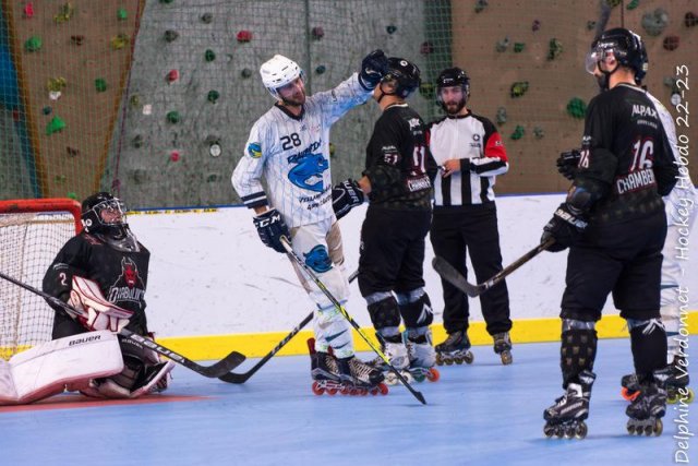 Photo hockey reportage Roller N3 - Villard Bonnot s'impose face à Chambéry