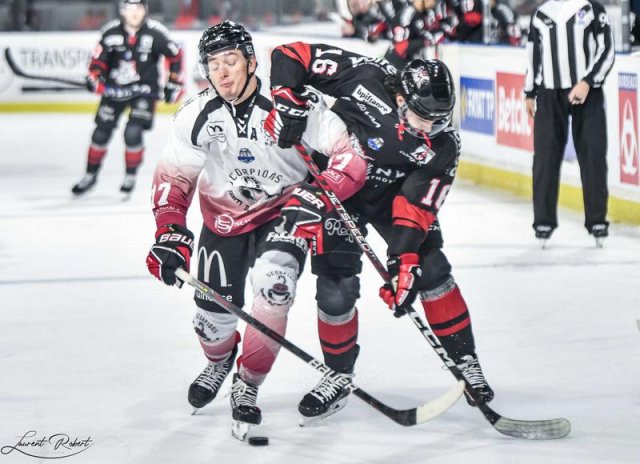 Photo hockey match Bordeaux - Mulhouse le 27/09/2022