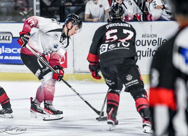 Photo hockey match Bordeaux - Mulhouse le 27/09/2022