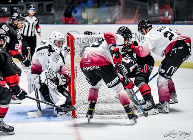 Photo hockey match Bordeaux - Mulhouse le 27/09/2022