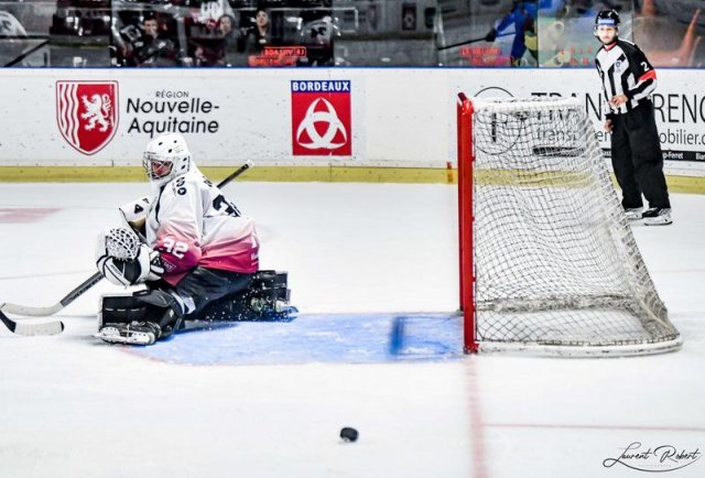 Photo hockey match Bordeaux - Mulhouse le 27/09/2022