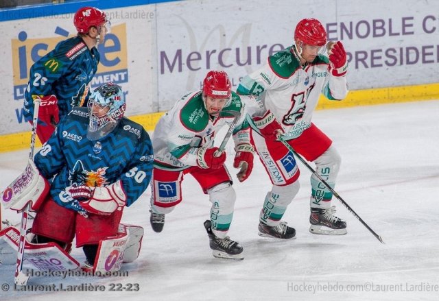 Photo hockey match Grenoble  - Anglet le 27/09/2022