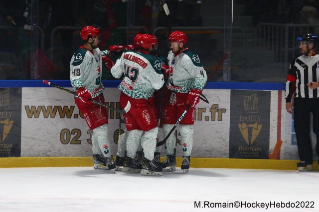 Photo hockey match Rouen - Cergy-Pontoise le 27/09/2022