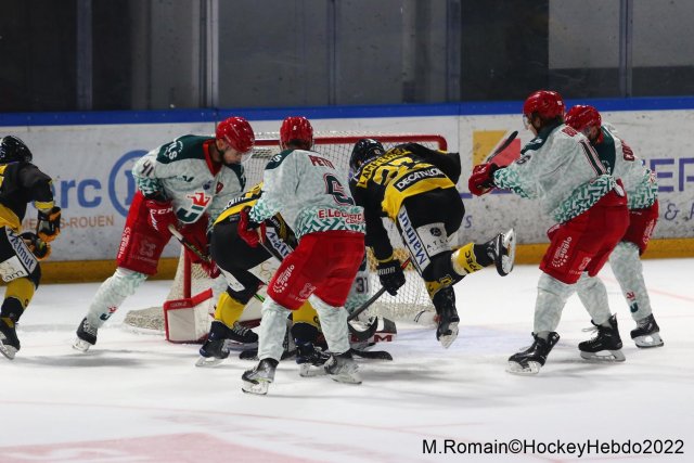Photo hockey match Rouen - Cergy-Pontoise le 27/09/2022