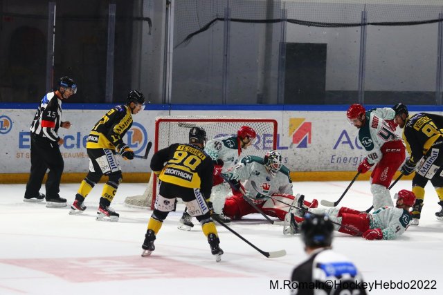 Photo hockey match Rouen - Cergy-Pontoise le 27/09/2022