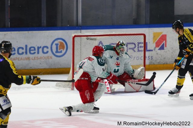 Photo hockey match Rouen - Cergy-Pontoise le 27/09/2022